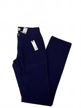 Taylor Stitch Navy Cotton Spandex Straight Leg Pants | Regular 29